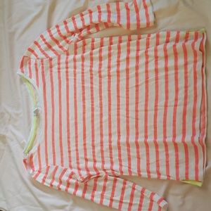 Neon Orange Long Sleeved Shirt